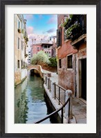 Framed Venetian Canale #8