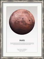 Framed Mars Light