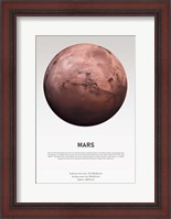 Framed Mars Light