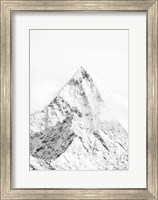 Framed Mountain Top White