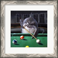 Framed Pool Shark
