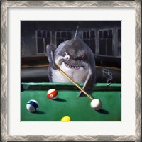 Framed Pool Shark