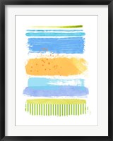 Framed Beach Stripes No. 1