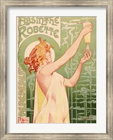 Framed Absinthe Robette, 1896