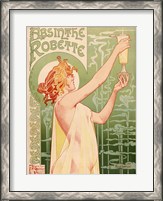 Framed Absinthe Robette, 1896