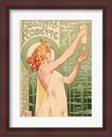 Framed Absinthe Robette, 1896