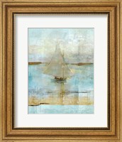 Framed Sailing In Dusk