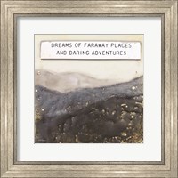 Framed Dream of Faraway Places