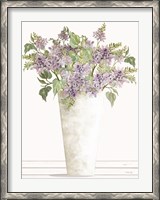 Framed Lilacs I