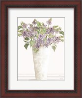 Framed Lilacs I