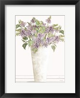 Framed Lilacs I