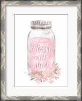 Framed Bloom with Grace Jar