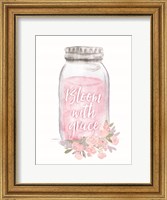 Framed Bloom with Grace Jar