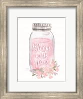 Framed Bloom with Grace Jar