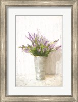 Framed Lavender on White