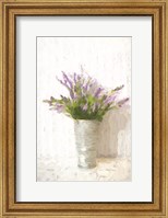 Framed Lavender on White