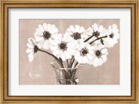 Framed Greige Floral