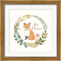 Framed Be Clever Fox