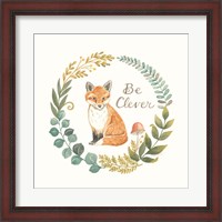 Framed Be Clever Fox