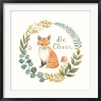 Framed Be Clever Fox