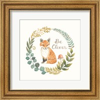 Framed Be Clever Fox