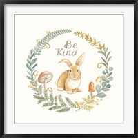Framed Be Kind Rabbit