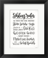 Framed Sibling Rules