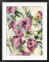 Framed Abstract Floral
