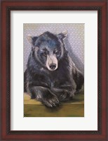 Framed Black Bear