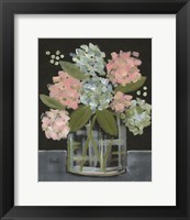 Framed Hydrangea Bouquet