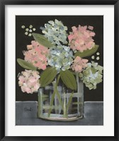 Framed Hydrangea Bouquet