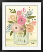 Framed Bright Bouquet