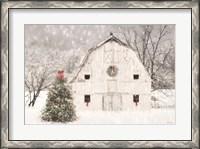 Framed Christmas in the Country