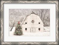 Framed Christmas in the Country