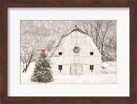 Framed Christmas in the Country