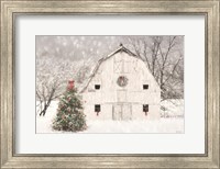 Framed Christmas in the Country