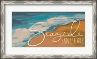 Framed Seaside Sanctuary