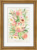 Framed Peach Bouquet
