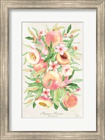 Framed Peach Bouquet
