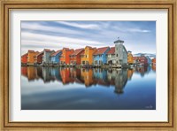 Framed Reitdiephaven Reflections