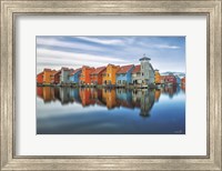 Framed Reitdiephaven Reflections