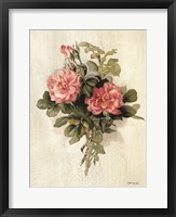 Framed Pink Roses