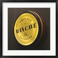 Framed Man Cave Sign