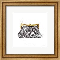 Framed 'Glitz and Glam X' border=