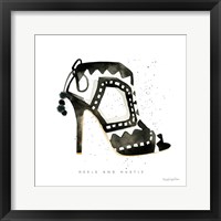 Glitz and Glam V Framed Print