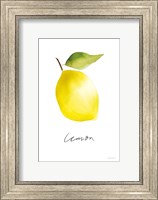 Framed Single Lemon