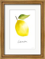 Framed Single Lemon