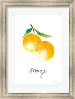 Framed Single Orange
