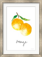 Framed Single Orange