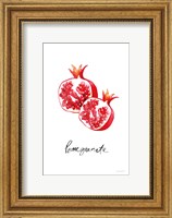 Framed Pomegranates